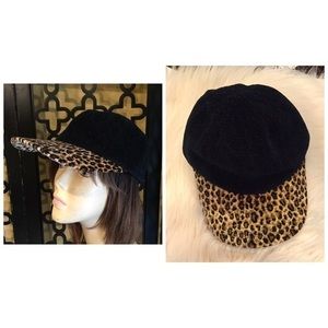 LEOPARD BLACK BASEBALL CAP‎ Something Special SS